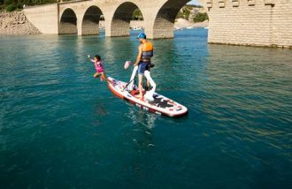 Vél'eau Serre-Ponçon. Location de vélo sur l'eau