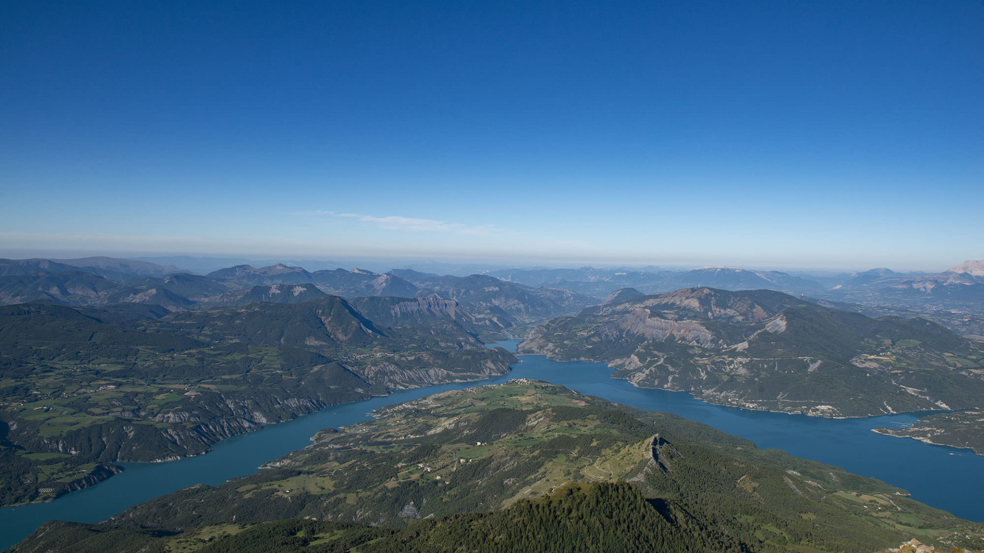 Vue 360° sur le lac de Serre-Ponçon - Rando Morgon